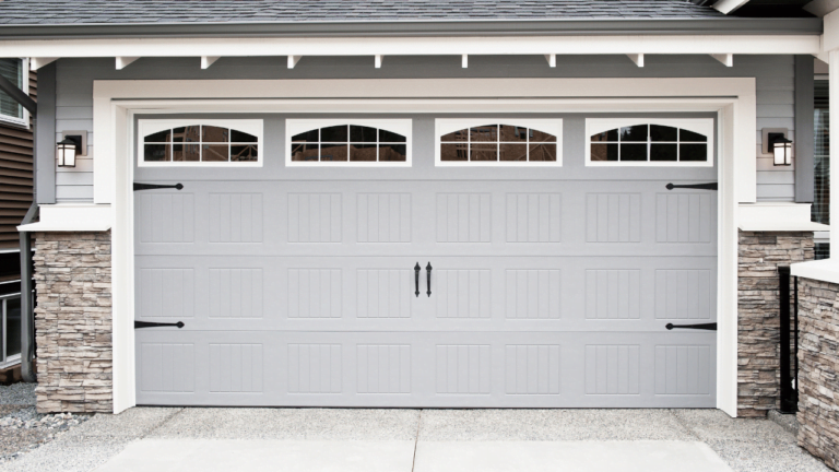 How do you tell if a garage door is installed correctly